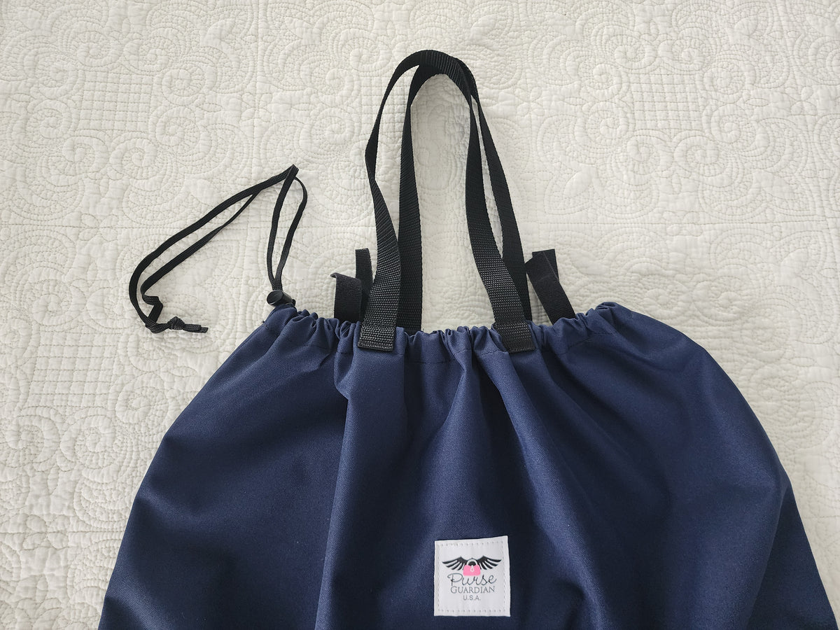 Purse Guardian™ Shopping Bag - Navy